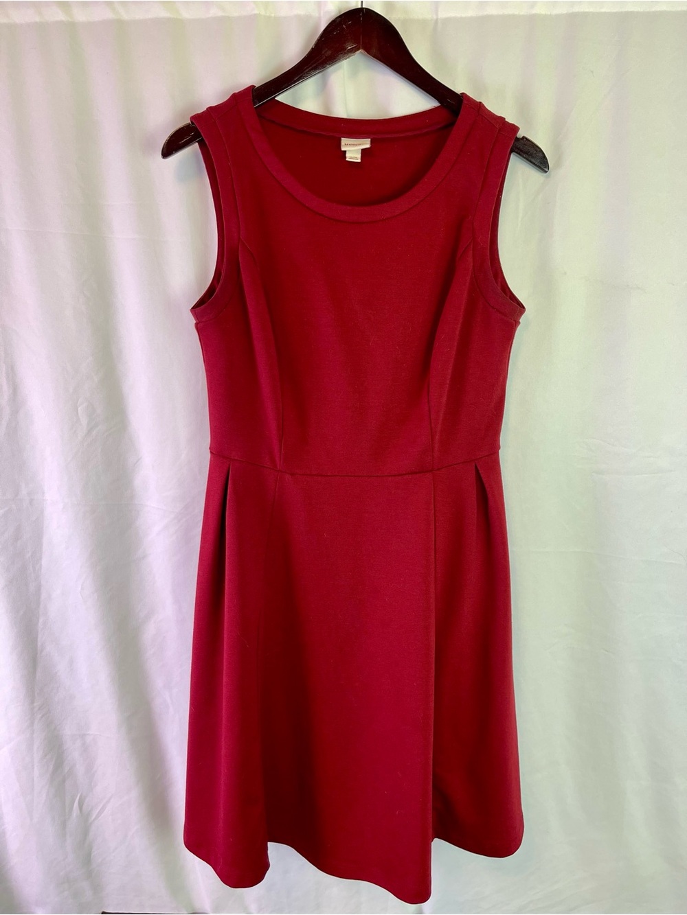 Merona Burgundy Midi Dress Medium